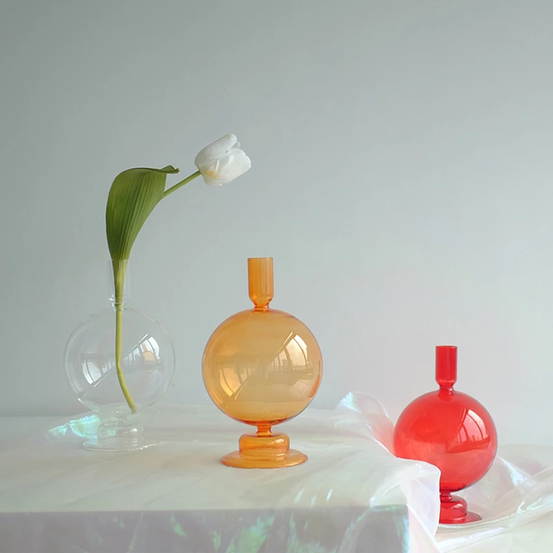 Sculptural Glass Vase
