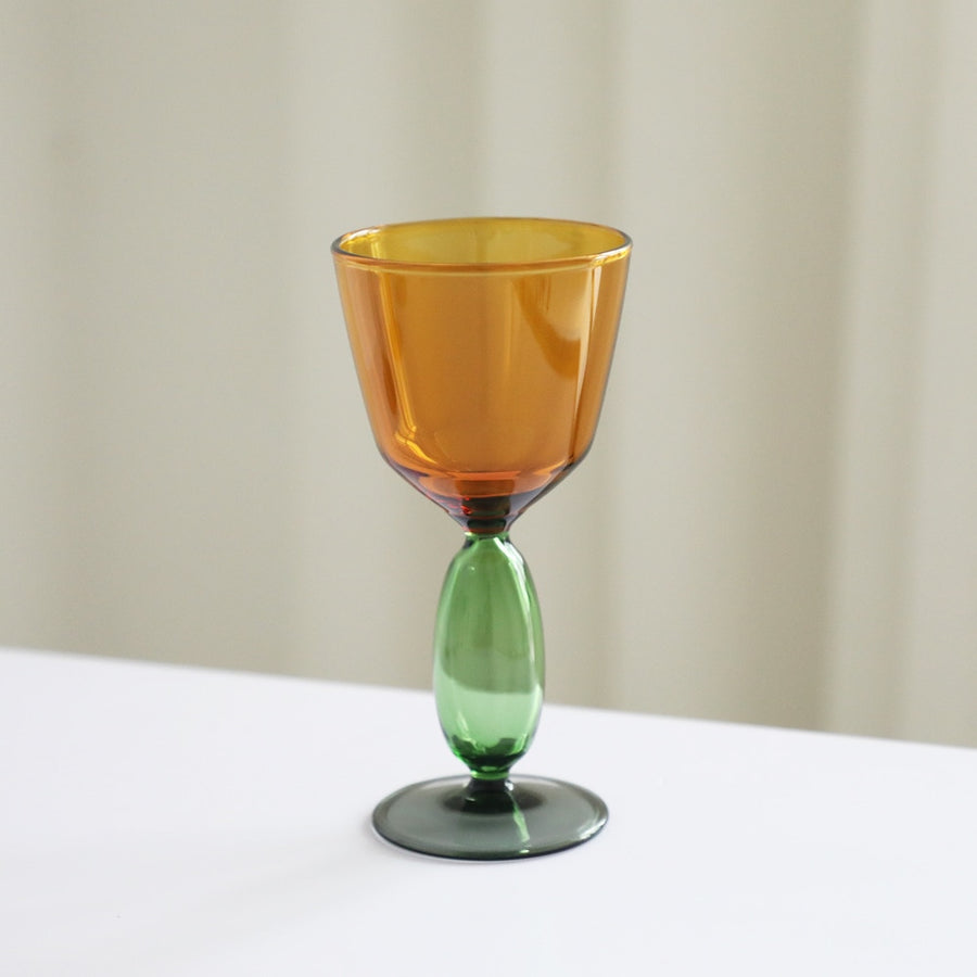 Contrast Wine Glass