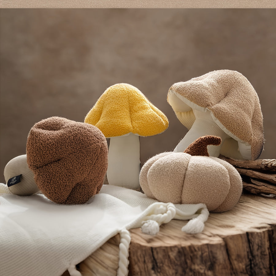 Mushroom Throw Pillow