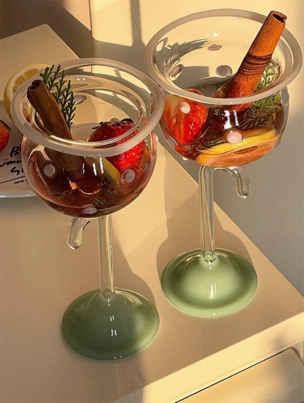 Lollipop Wine Glass