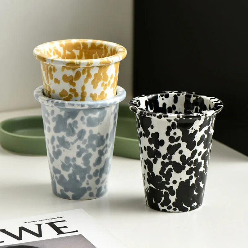 Ceramic Splash Milk Mug