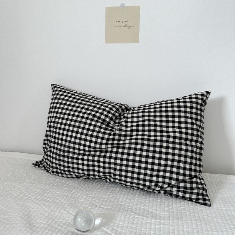 100% Cotton Striped Pillowcases 2pc