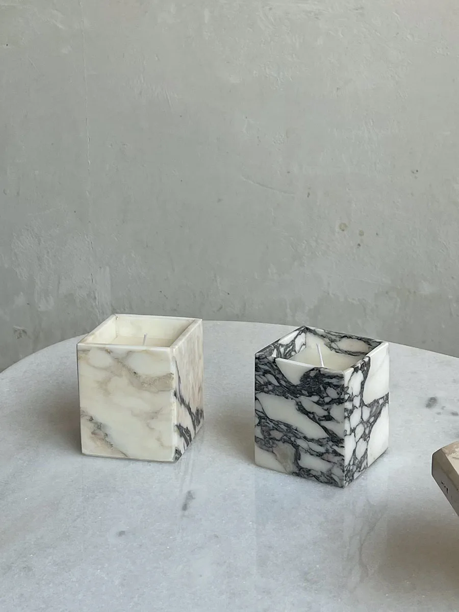 Natural Stone Candle