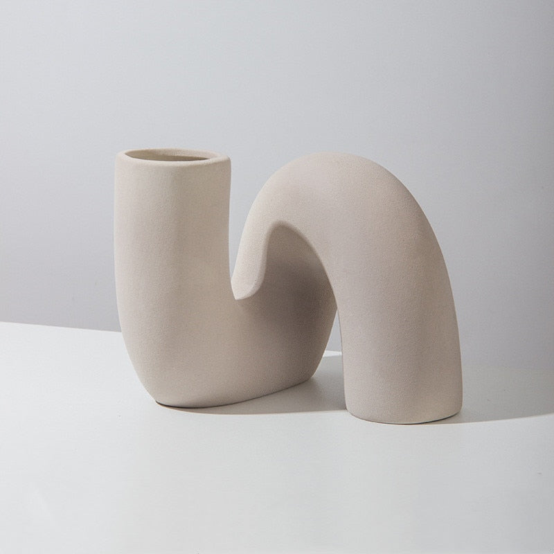 Squiggle Ceramic Vase