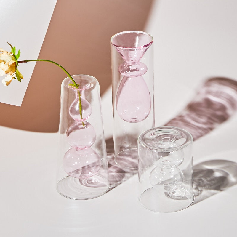 Hydroponic Terrarium Vases