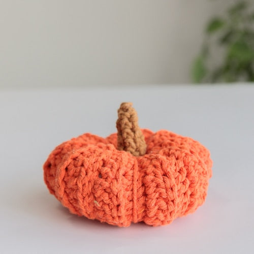 Woven Pumpkin Ornament