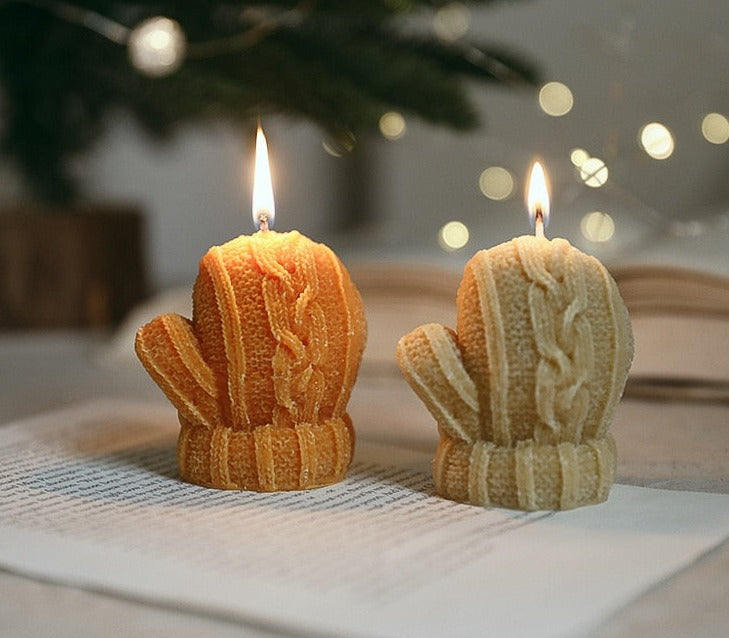 Mittens Candle