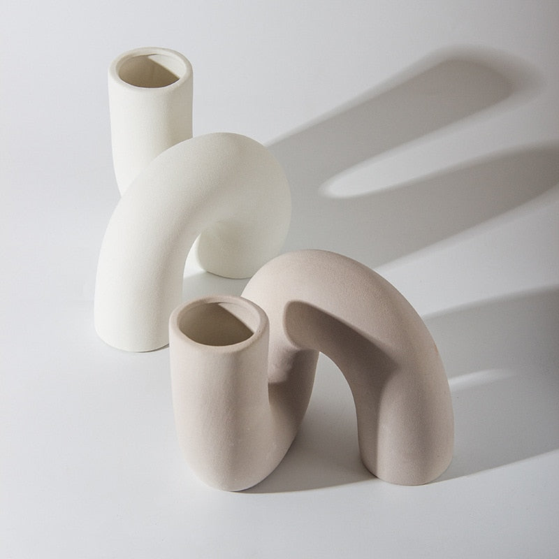 Squiggle Ceramic Vase