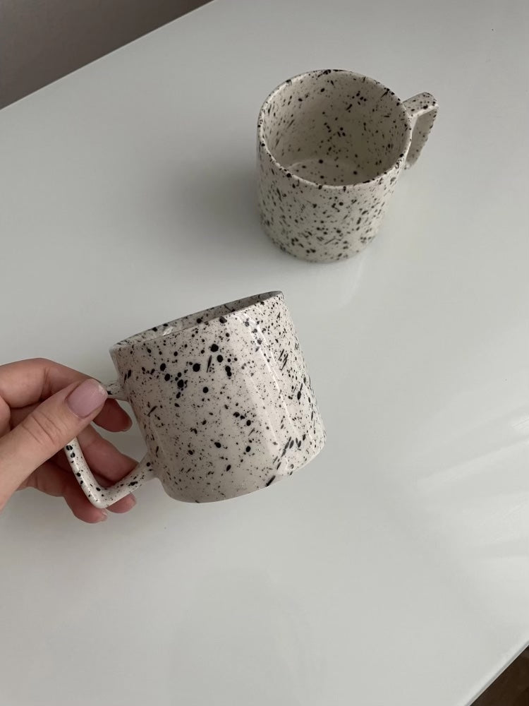 Ceramic Splash Ink Mug
