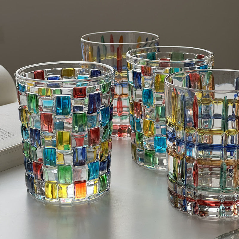 Colorful Whiskey Glasses