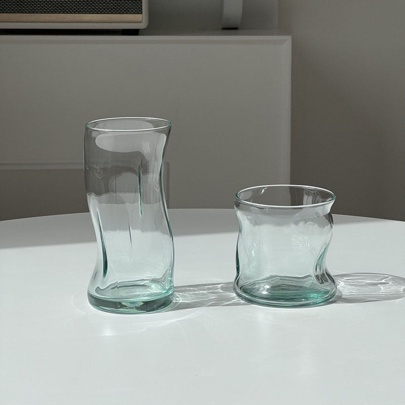 Wavy Glass Cup