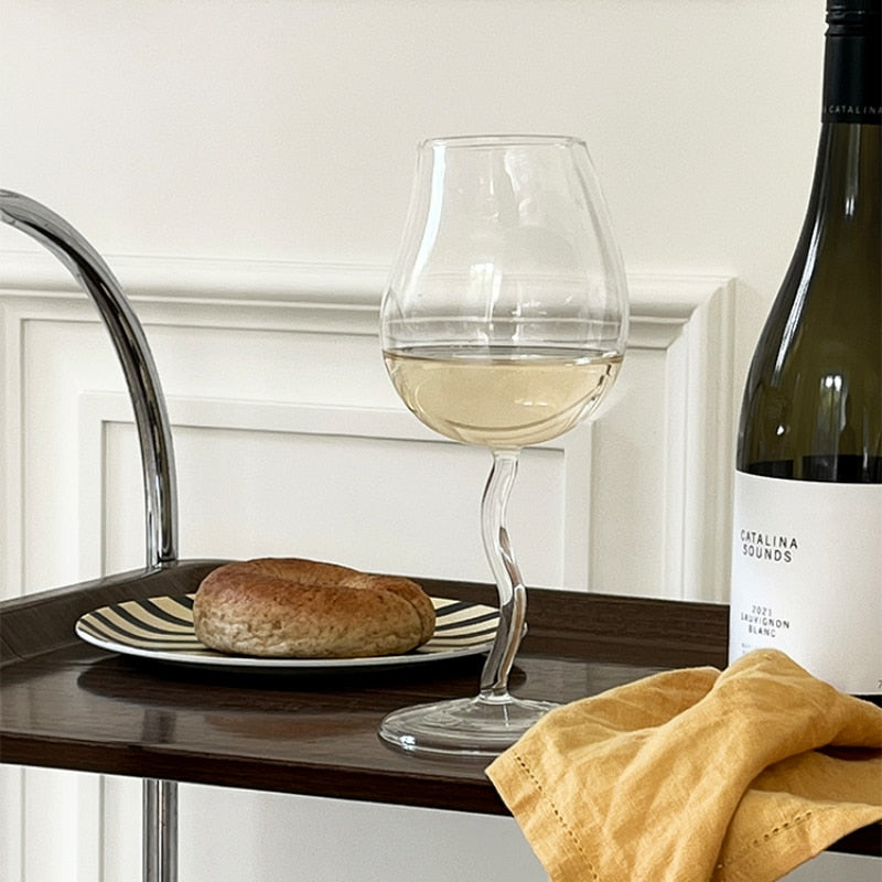 Twist Wine Glass