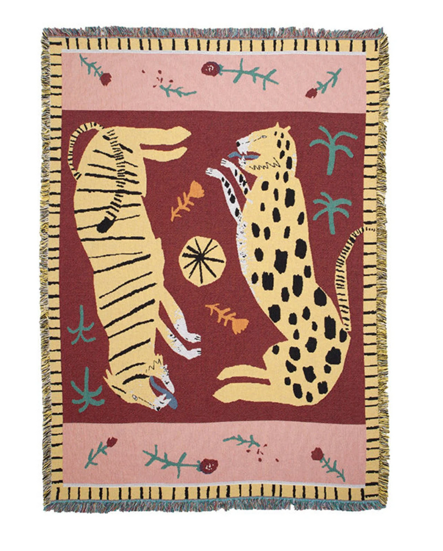 Bohemian Tiger Tapestry